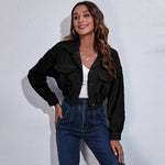 The Autumn Cropped Corduroy Jacket