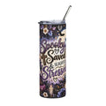 Spooky, Saved & Slightly Stressed — 20oz Halloween Stainless Steel Tumbler