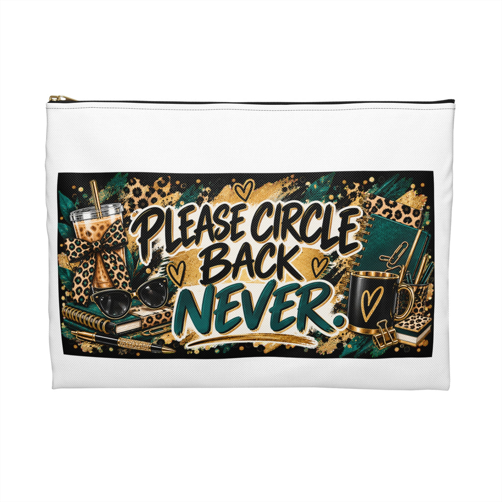 My Last Nerve Is in a Meeting Pouch — Funny Office & Makeup Bag