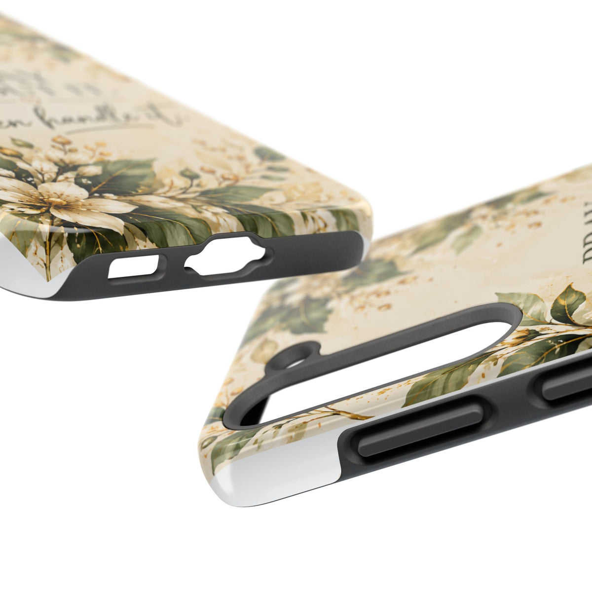 Pray About It, Then Handle It Phone Case — Floral Faith Tough Case