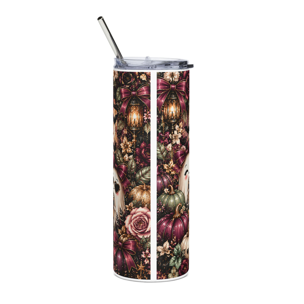 Cute, Caffeinated & A Little Haunted 20oz Stainless Tumbler