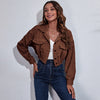 The Autumn Cropped Corduroy Jacket
