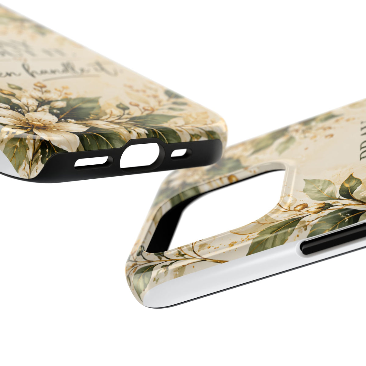 Pray About It, Then Handle It Phone Case — Floral Faith Tough Case