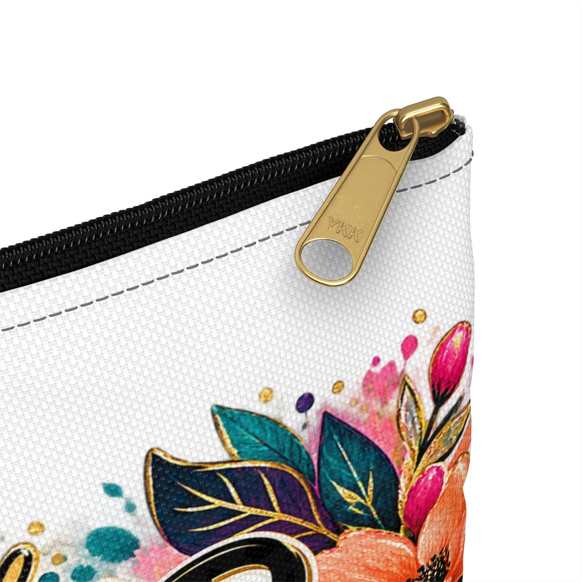 Please Hold, I’m Overthinking — Colorful Statement Accessory Pouch