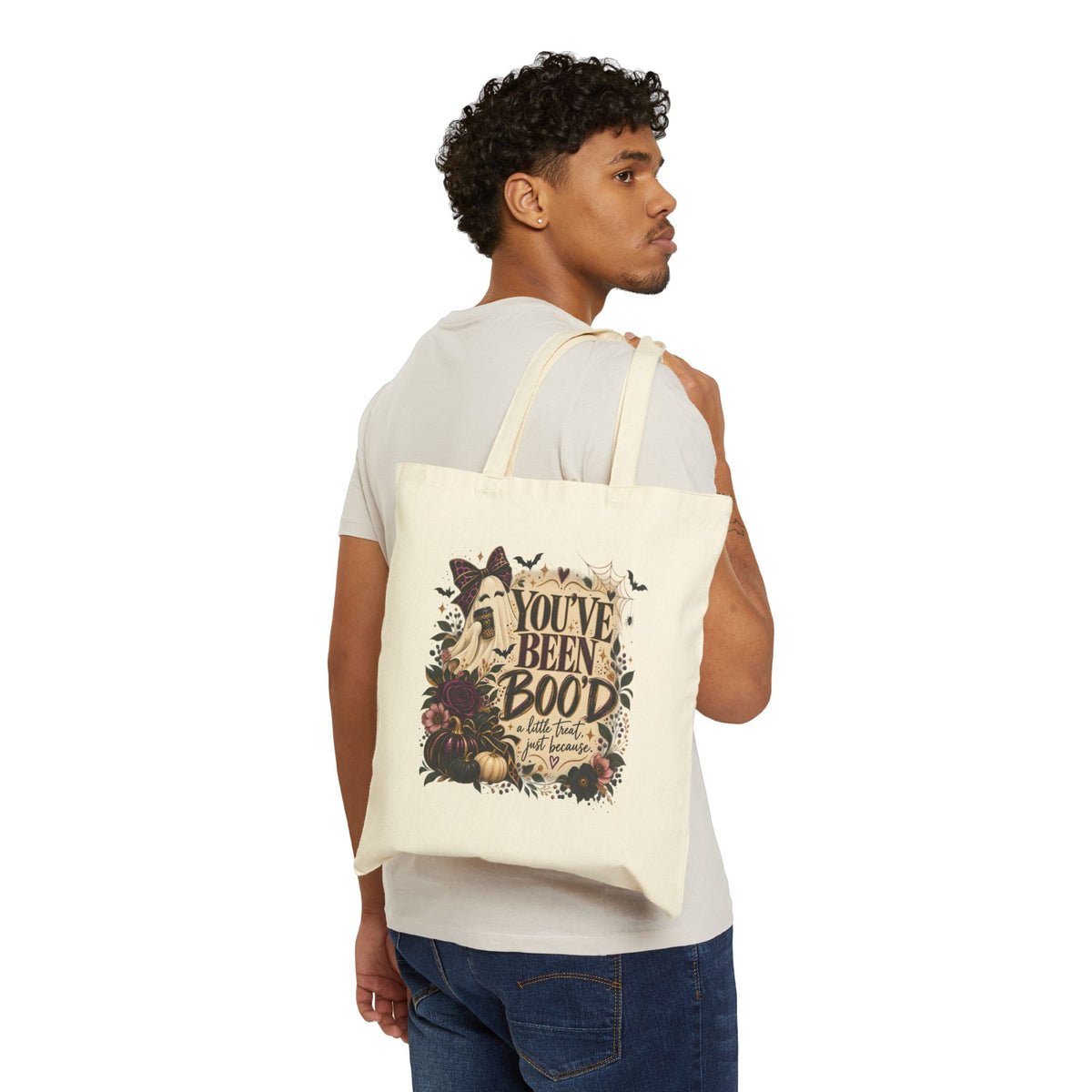 You’ve Been Boo’d Halloween Tote Bag — Boo Basket Gift Bag