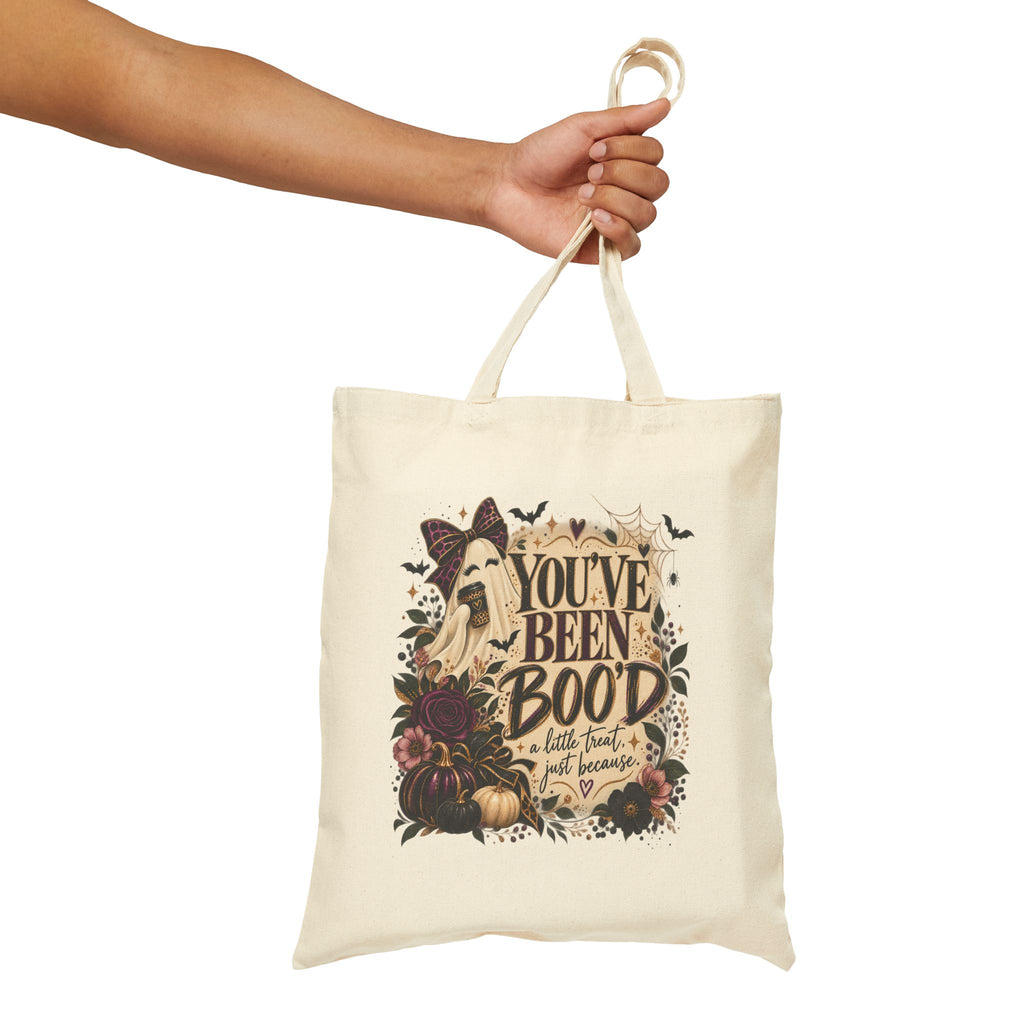You’ve Been Boo’d Halloween Tote Bag — Boo Basket Gift Bag