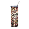 Cute, Caffeinated & A Little Haunted 20oz Stainless Tumbler