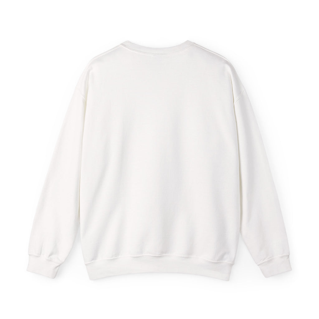 Fall "Hello" Crewneck Sweatshirt — Cozy Autumn Pumpkins & Plaid Leaves