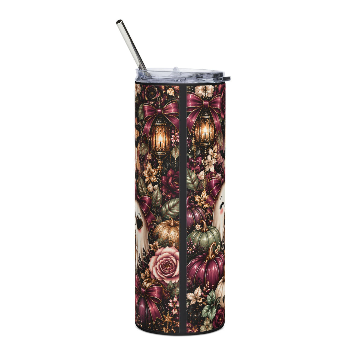 Cute, Caffeinated & A Little Haunted 20oz Stainless Tumbler