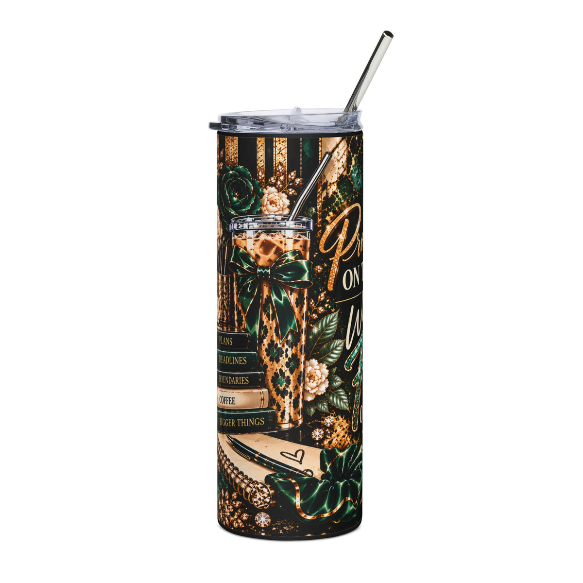 Professional on the Outside, WTF on the Inside — 20oz Stainless Steel Tumbler