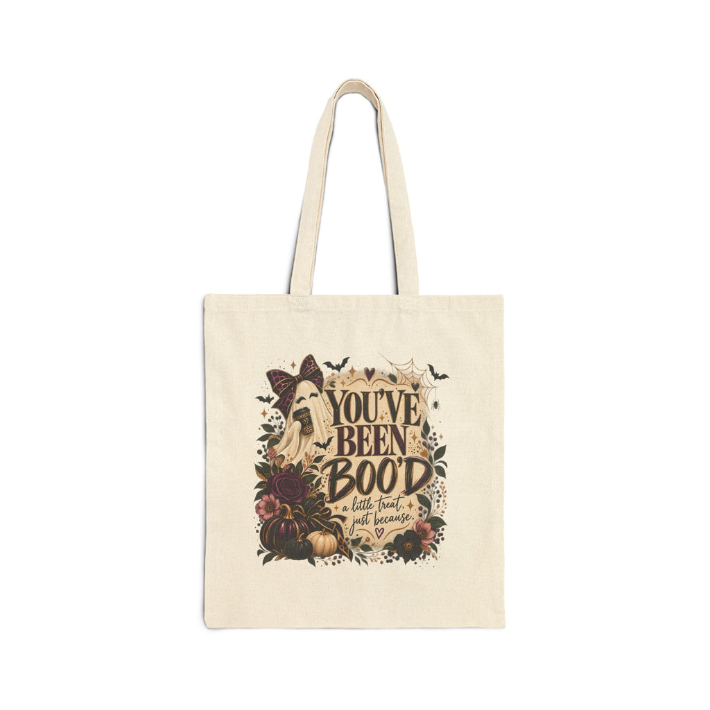 You’ve Been Boo’d Halloween Tote Bag — Boo Basket Gift Bag