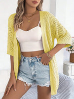 The Amara Open-Knit Cardigan
