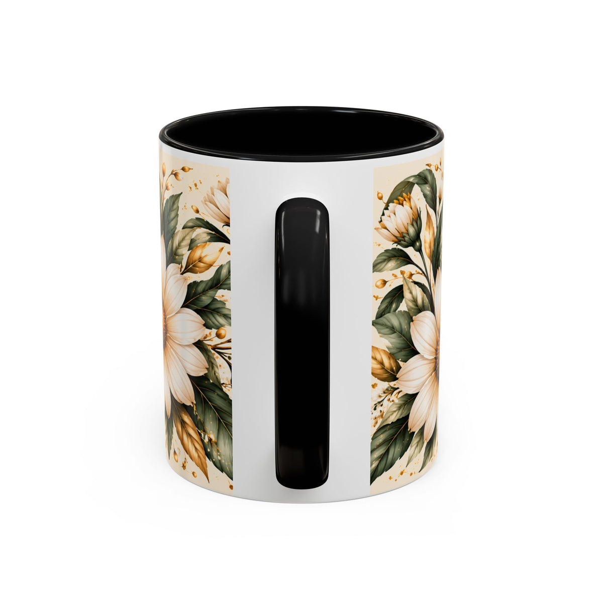 Grace for Today™ Botanical Mug — Sage & Gold Everyday Grace Cup