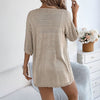 The Amara Open-Knit Cardigan