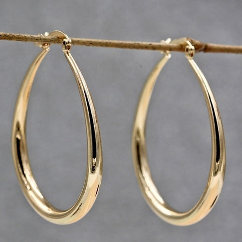 The Aurelia Gold Hoop Earrings