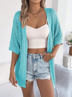 The Amara Open-Knit Cardigan
