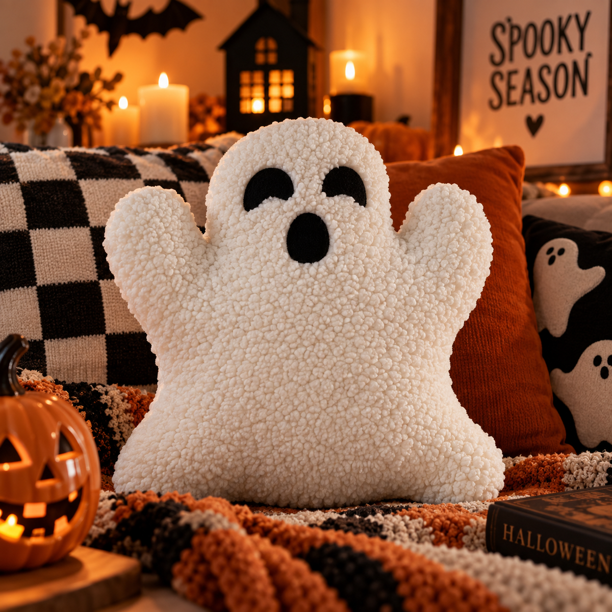 The Boo Ghost Plush Pillow
